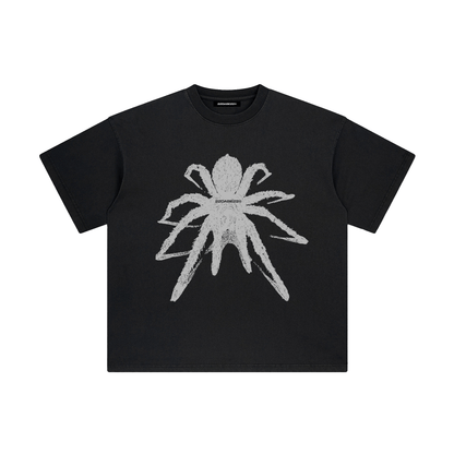 Spider T-Shirt by 22DABE22® – edgy streetwear tee with spider graphic, unisex urban fashion for bold, unique style