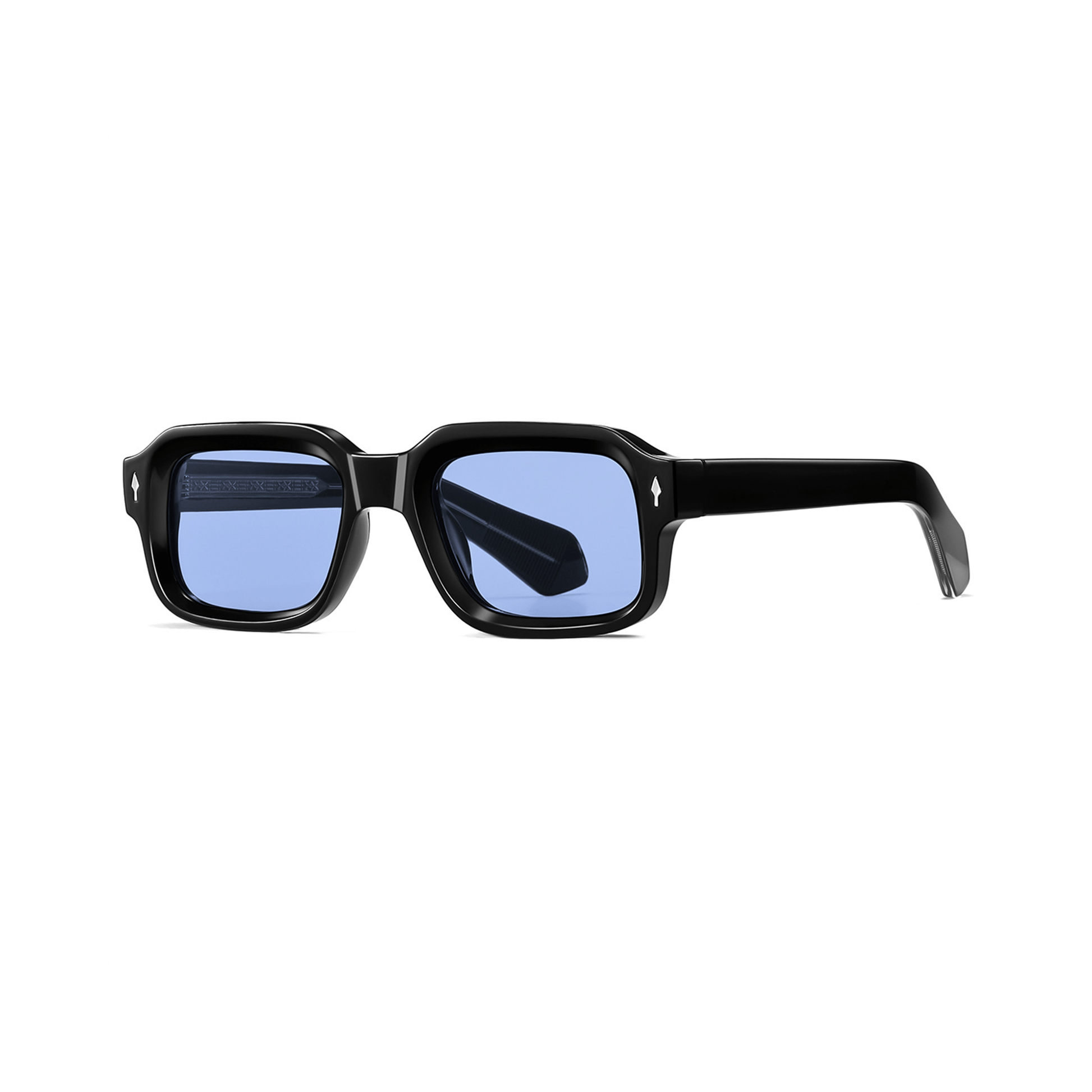 22DABE22® Midnight Vision 001 – sleek black streetwear sunglasses, unisex designer eyewear for night-inspired style