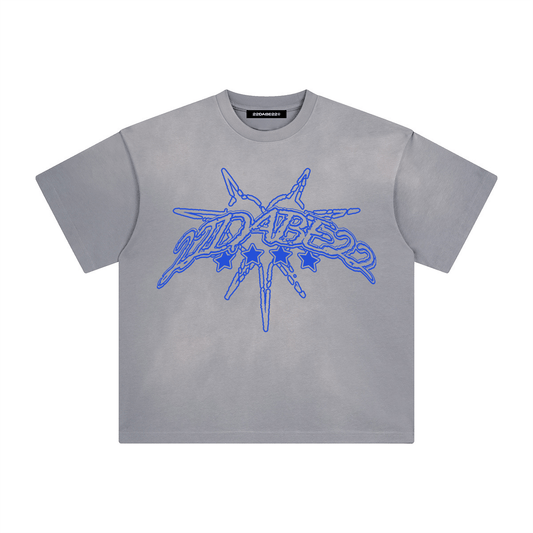 T-Shirt 22DABE22 Grey/Blue - 22DABE22®