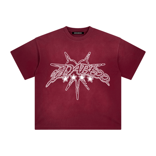 T-Shirt 22DABE22® Red/White - 22DABE22®