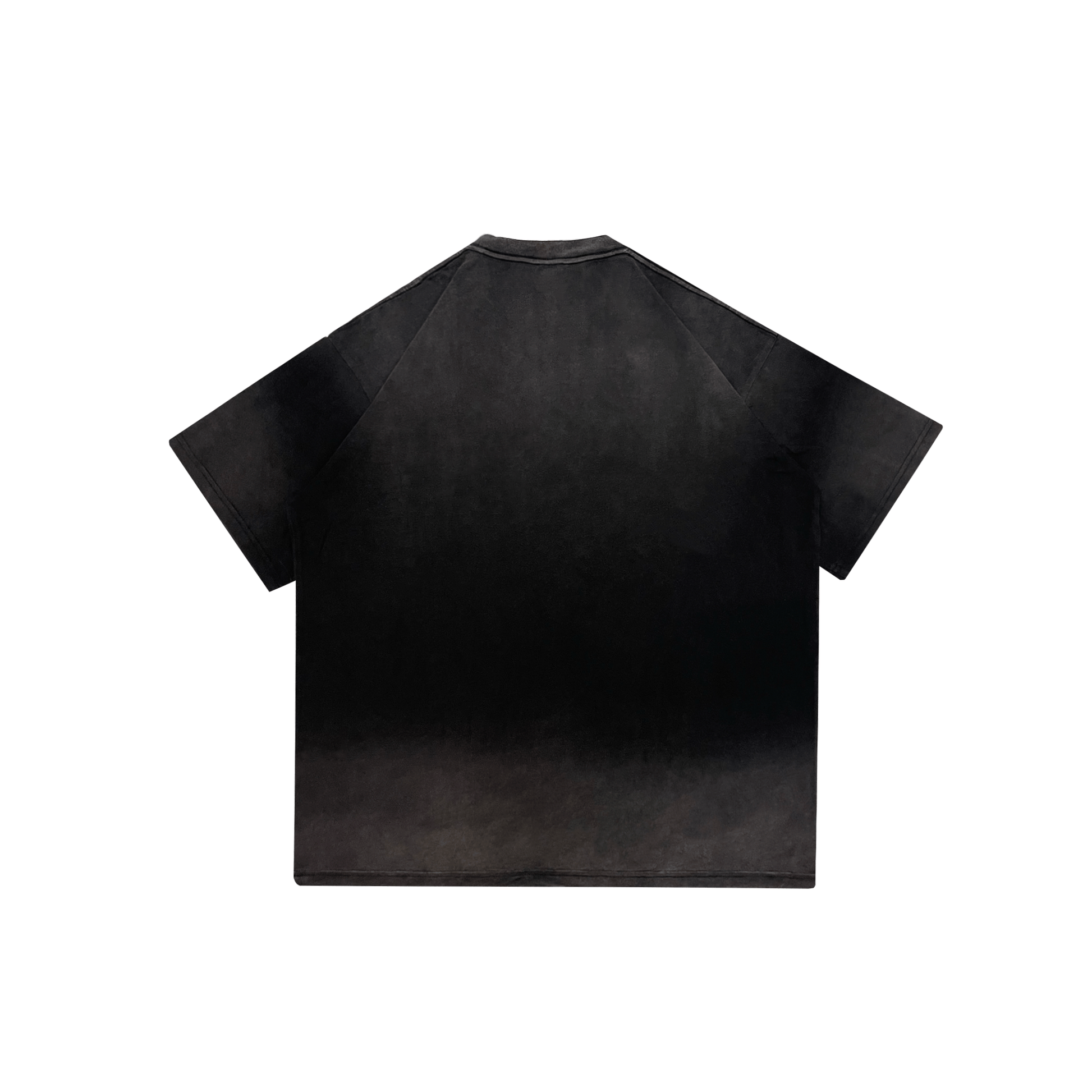 T-Shirt 'Drowning in Water Burning in Flame' Black by 22DABE22® – Bold streetwear tee with powerful graphic design