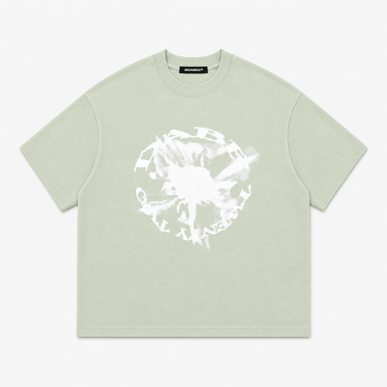 T-Shirt Light Mint Strobe - 22DABE22®