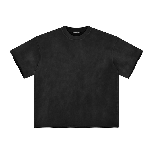 T-Shirt Premium Washed Basic Black - 22DABE22®