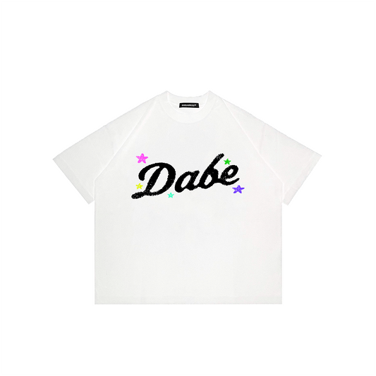 T-Shirt White - Colourful Stars - 22DABE22®
