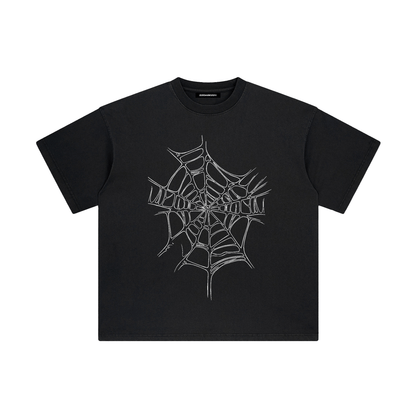 Web T-Shirt by 22DABE22® – minimalist streetwear tee, unisex urban fashion with sleek design for casual everyday style