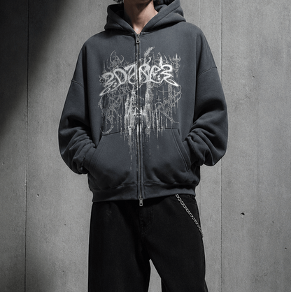 Zip Jacket Dark Grey Castle - 22DABE22®