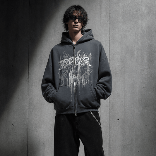 Zip Jacket Dark Grey Castle - 22DABE22®