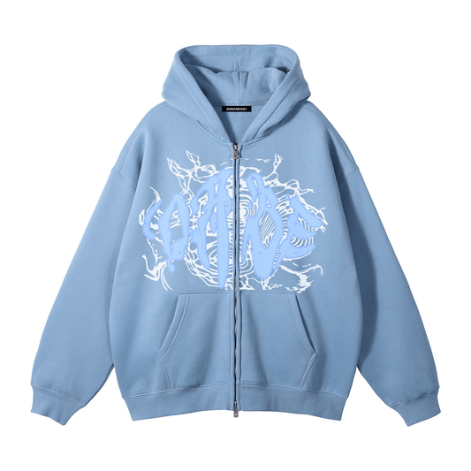 Zip Jacket Light Blue V2 - 22DABE22®