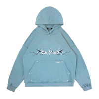 Hoodie Light Blue