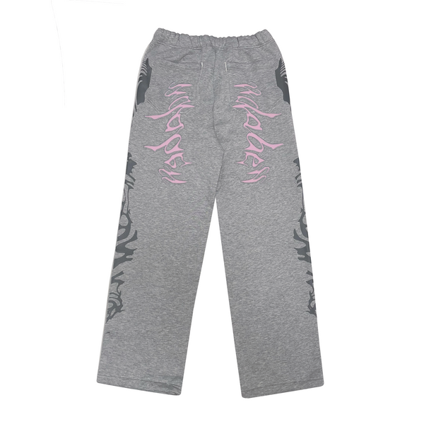 Jogger Pants Grey/Pink