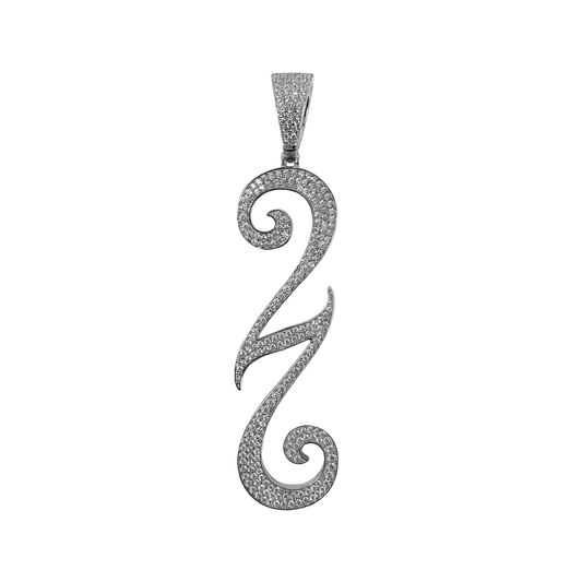 22DABE22® Pendant 22 in 925 silver – men's streetwear jewelry, premium urban fashion accessory